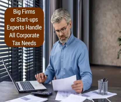 Big Firms or Start-ups Experts Handle All Corporate Tax Needs